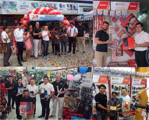 20th Anniversary of ZI-TEC Excellent Business Partner in southern Thailand