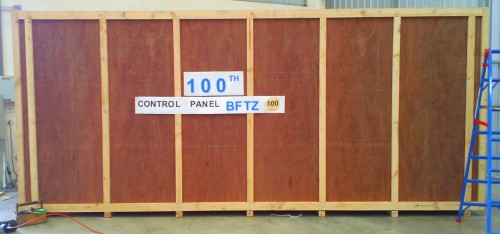 ZI-ARGUS Thailand delivers the 100th control panel from their new Free Trade Assembly Facility