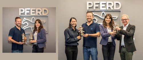 ZI-TEC sponsor Thai-Trophy to PFERD in Cologne Marathon 2017